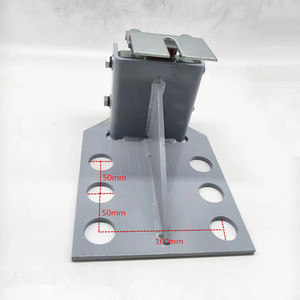 Patins de guidage d'ascenseur Boao en métal en forme de L, six trous, 50x50x100mm, pour ascenseurs sans machine room - Product Image 3