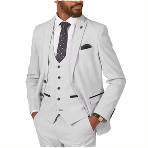 Nuevo Blazer <span class=keywords><strong>de</strong></span> Traje Slim para Hombre 2026, Estilo Retro Británico, <span class=keywords><strong>de</strong></span> Lana Tweed con Diseño Espina <span class=keywords><strong>de</strong></span> Pescado, para Negocios y Casual, <span class=keywords><strong>de</strong></span> Invierno - Product Image 4