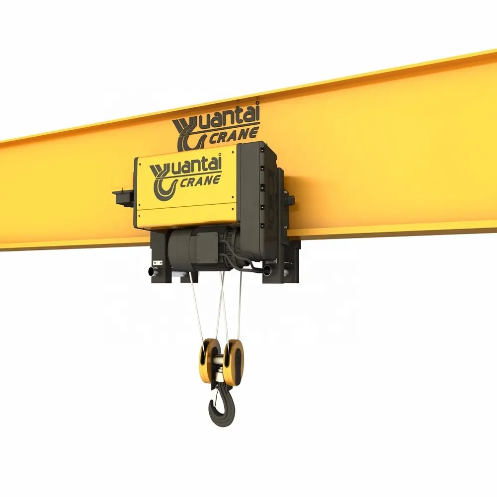 Grúa aérea de taller de elevación de cable eléctrico de funcionamiento superior de techo de 5 toneladas a la venta