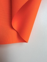 Tissu Oxford 600D enduit PU fluorescent, imperméable, résistant à l'abrasion, écologique, respirant, léger, uni, haute visibilité