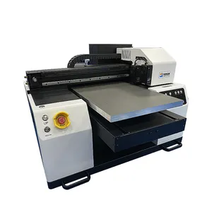 Hot Sản phẩm bán chạy impresora UV A4 UV phẳng LED máy in creen máy in giường phẳng với máy sấy UV máy in