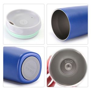 Thermos en acier inoxydable personnalisé pour le café, tasse à café portable pour étudiants, bouteille d'eau d'extérieur avec logo personnalisé - Product Image 4