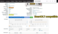 UTKing AX3000 ONT de Alta Velocidad XP6495T WIFI6 2.4G&5G Gigabit 4GE CATV TR069 SmartOLT Módem VoIP Soluciones PON XPON GPON Wifi 6