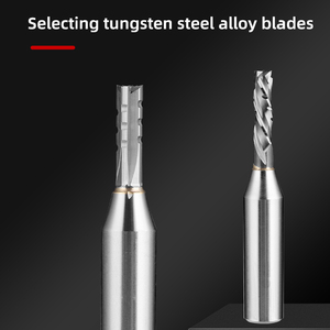 Fraiseuses et outils de fraisage CNC à pointe en carbure de tungstène OEM/ODM, haute résistance à l'usure 55HRC - Product Image 2