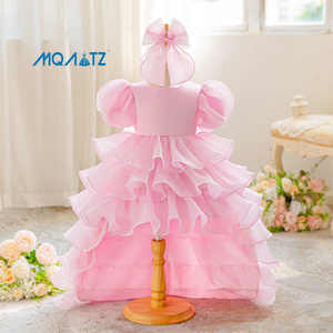 <span class=keywords><strong>Vestido</strong></span> <span class=keywords><strong>de</strong></span> niña <span class=keywords><strong>de</strong></span> flores para bodas, <span class=keywords><strong>vestido</strong></span> <span class=keywords><strong>de</strong></span> baile Formal <span class=keywords><strong>de</strong></span> satén para niños con lazo hinchado, cuello redondo, <span class=keywords><strong>estilo</strong></span> <span class=keywords><strong>princesa</strong></span> para fiestas <span class=keywords><strong>de</strong></span> <span class=keywords><strong>primera</strong></span> comunión - Product Image 3