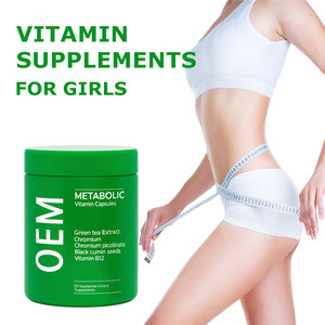 Cápsulas de Vitamina B12 para el Metabolismo Avanzado OEM/ODM, 60 Unidades, Suplemento con Extracto de Té Verde, Vitamina Esencial para el Metabolismo en Adultos - Product Image 2