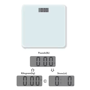 सबसे ज्यादा बिकने वाला इलेक्ट्रॉनिक डिजिटल होम उपयोग स्वास्थ्य भार बैटरी संचालित बाथरूम वजन - Product Image 4