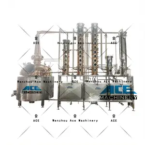 Ace – Kit d'équipement de distillation de whisky pour brassage à domicile, ligne de traitement des boissons pour alcool de vin, 2000l