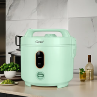 Vente en gros de pot intérieur à revêtement antiadhésif 1000W petit 6 litres mini cuiseur à riz électrique multiple