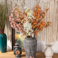 Fleurs artificielles, fleurs de lilas artificielles, arrangement floral artificiel, centre de table pour la décoration de la maison et des mariages