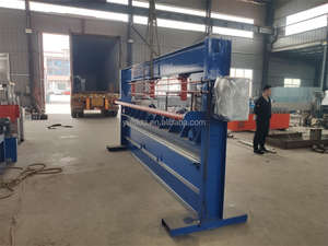 半自動板金曲げ機 YF 4m 長さ 油圧式金属板曲げ機 屋根の棟板用 - Product Image 4