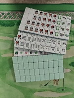 Ensemble de tuiles de mahjong américain en acrylique de luxe à 4 couches, 166 tuiles, design Joker personnalisé, tuiles à motifs personnalisés, OEM personnalisé