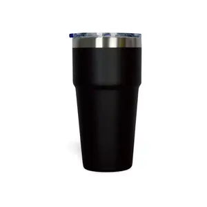 Wholesale Custom Logo 16 Oz Travel Thermos Coffee Mug Double Walled Vacuum Insulated Stainless Steel Tumbler Cups With Lids