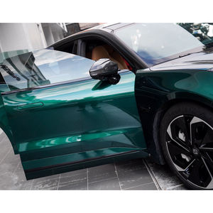 <span class=keywords><strong>Film</strong></span> de protection auto-adhésif en PVC sans bulles d'air, couleur vert chasseur, effet cristal brillant, changeant de couleur, pour carrosserie de voiture - Product Image 3