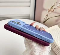 Coque de téléphone intelligente magnétique deux-en-un BAILI Factory, populaire, respectueuse de la peau, avec découpe de précision pour Redmi NOTE 13 PRO PLUS/15C/POCO X7