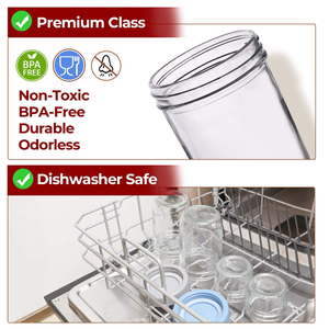 Bol à <span class=keywords><strong>petit</strong></span>-<span class=keywords><strong>déjeuner</strong></span> en verre transparent avec couvercle pour céréales, flocons d'avoine, yaourt, cuisine, salle à manger - Product Image 5