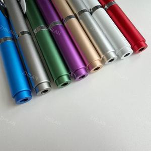 Eco Friendly Glass Body Metal Lid <b>Pen</b> Injector Rubber Stopper Custom Logo 3ml <b>Refillable</b> Liquid Container Injection <b>Pen</b> - Product Image 1
