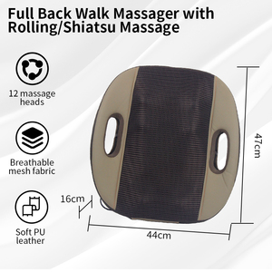 Vente en gros Design ergonomique Rotation bidirectionnelle Chauffage infrarouge Oreiller de massage multifonctionnel pour le cou et le dos Soulagement des douleurs musculaires - Product Image 3