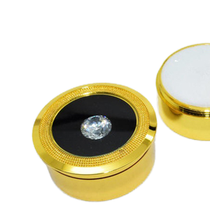 Boîte à bijoux Rectangle Double flanelle en gros d'usine pour stocker des pièces précieuses de diamants blancs noirs et de pierres précieuses - Product Image 4