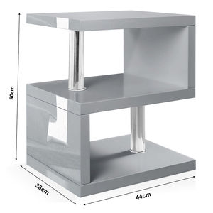 End <strong>Table</strong> with Charging Station <strong>Side</strong> <strong>Tables</strong> for Small Spaces USB Ports and Outlets Bedside Nightstand Sofa Couch <strong>Slim</strong> Shelf - Product Image 5