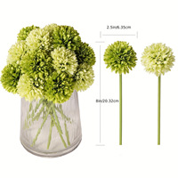 Fleurs artificielles en soie faites à la main, pissenlit, chrysanthème, hortensia, fleurs artificielles à tige unique, pour mariage