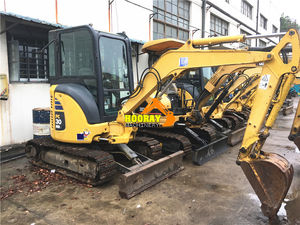 Mini-excavatrice sur chenilles Komatsu PC30MR PC30MR-2 d'occasion, 3,5 tonnes, modèle 2018, godet de 0,2 m, faible nombre d'heures de travail, prix bas - Product Image 5