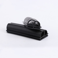 Système de bande d'étanchéité en caoutchouc EPDM pour fenêtre - 22 Noir, étanche et anti-poussière, service de moulage et de découpe sur mesure de Hebei
