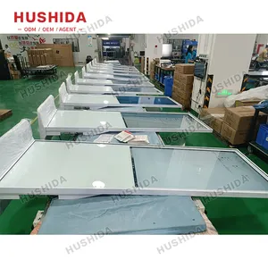 Hushida kỹ thuật số biển LCD quảng cáo hiển thị LCD cảm ứng màn hình Màn hình với được xây dựng trong máy tính