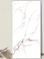 Nouvelle Collection 2026 : Carrelage en Porcelaine Effet Marbre Calacatta Gold Blaze Build 600x1200mm pour Sol et Mur de Salon