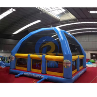 Château gonflable commercial de grande taille, structure de saut, dôme gonflable, tente gonflable, trampoline pour enfants, capacité 300-500 kg, matériau PVC