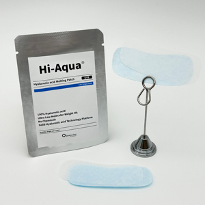 Patch pour les yeux à l'acide hyaluronique de qualité supérieure pour l'hydratation du contour des yeux et le soin de film protecteur fondant sous les yeux - Product Image 1