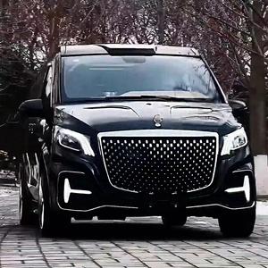 Systèmes de carrosserie automobile pour Mercedes benz W447 vito v class 2016-2022 mise à niveau du modèle star pare-chocs avant, capot pare-chocs arrière - Product Image 3