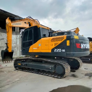 Excavatrice Hyundai 220 d'occasion pour travaux de terrassement, 20 tonnes, 22 tonnes, machine de terrassement Hyundai 220lc-9s - Product Image 1