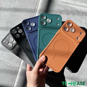 เคสโทรศัพท์ TechEase สีพื้น TPU กันลื่น ผิวด้าน กันกระแทก กันน้ำ ป้องกันรอยนิ้วมือ ป้องกัน 360 องศา สำหรับ 15 <span class=keywords><strong>Pro</strong></span> Max - Product Image 6