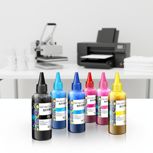 Kit d'<span class=keywords><strong>encre</strong></span> de sublimation en vrac 100 ml, <span class=keywords><strong>encre</strong></span> de transfert par sublimation pour imprimantes à jet d'<span class=keywords><strong>encre</strong></span> L3250 L3258 L8058 L805, directement de l'usine - Product Image 1