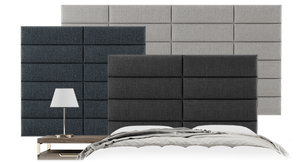 <span class=keywords><strong>Tête</strong></span> <span class=keywords><strong>de</strong></span> <span class=keywords><strong>lit</strong></span> moderne rembourré en tissu noir, couvre-chef <span class=keywords><strong>de</strong></span> reine, noir, <span class=keywords><strong>décoration</strong></span> <span class=keywords><strong>de</strong></span> la maison - Product Image 3