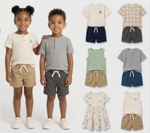 Trendy Summer Kids' Apparel Supply, <b>Mixed</b> Style Delivery, Random mix,Origin Direct Wholesale with Bulk Discount - Product Image 1