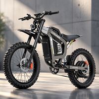 Moto électrique tout-terrain haute performance R19, moteur 9000W, 72V 40Ah, 96 km/h, pour adultes