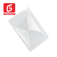 PVC Card Magnifying Glass, Bookmark Magnifying Glass, Ultra-thin Business Card Magnifying Glass, 85X55MM