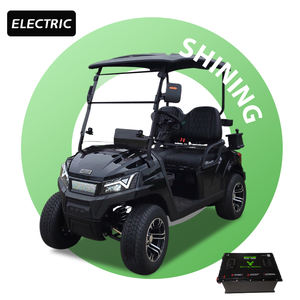 Voiture de golf et buggy électrique Shininglsv à 2 places, batterie au lithium 72V, avec certification CE, vitesse de 30 à 50 km/h, autonomie de 90 km - Product Image 1
