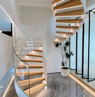 Escalier en colimaçon minimaliste pour espace commercial, fabrication exquise, best-seller Prima