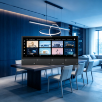 Panneau intelligent pour maison connectée F5-3, directement de l'usine, avec 2 haut-parleurs stéréo 15W, écran tactile Android 11 de 6,2 pouces, passerelle Tuya pour musique d'ambiance