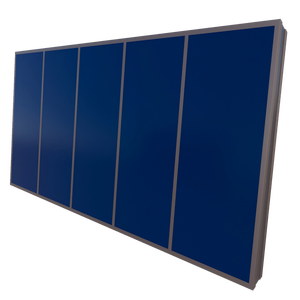 Large Flat Plate Solar Collector Manufacturer China European Commercial Heating EPC Project OEM Wholesale Solar Thermal Panels