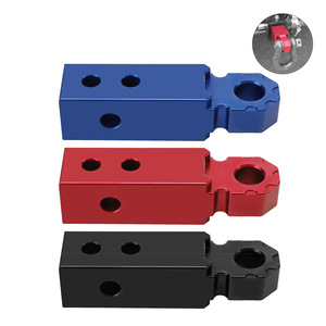 Attelage de remorque Cnspeed 2 pouces en alliage d'aluminium rouge bleu noir pour véhicules tout-terrain - Product Image 2