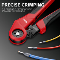 Warna-warni 0.08-10mm2 Tang Yang dapat disesuaikan 28-7awg alat Crimping tangan untuk Terminal blok konektor listrik