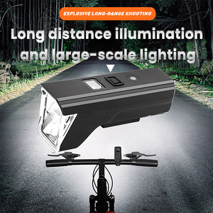 Luz de bicicleta Z-729, faro LED de 10 cm, recargable por USB, resistente al agua IpX4 para ciclismo nocturno - Product Image 5