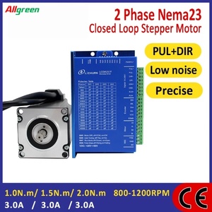 Moteur pas à pas à boucle fermée Nema23 3A 2 phases avec driver 1N.m/1.5N.m/2N.m pour machine CNC - Product Image 2