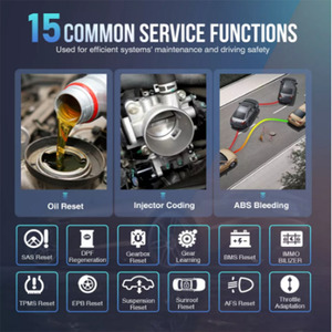 Versión Global <span class=keywords><strong>LAUNCH</strong></span> <span class=keywords><strong>CRP909X</strong></span>, Escáner OBD2 Automotriz de Sistema Completo, Función de Reinicio, Lector de Códigos de Diagnóstico Profesional para Automóviles - Product Image 4