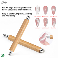 Lot de vernis gel effet œil de chat pailleté en gros avec 2 pinceaux à double embout et 1 outil magnétique pour manucure en salon