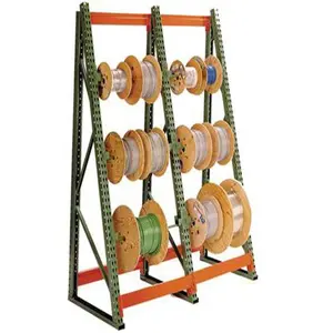 Cable Reel Storage Rack Heavy Duty Industry Cable Reel Storage Drum Rack